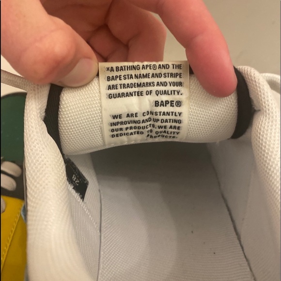 Bapestas Block Green/Yellow - Picture 6 of 11